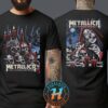 Metallica Poster Night 2 Art By Brandon Heart M72 Santa Clara 2025 Show In Santa Clara At Levi’s Stadium On June 22nd Unisex T-Shirt