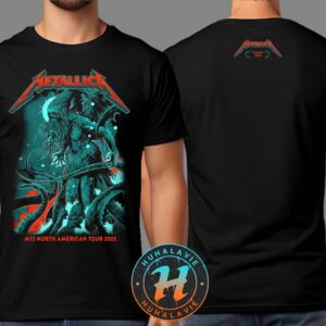 Metallica M72 Tampa Pop-Up Shop Merch Tee For Tampa Florida At Raymond James Stadium On June 6 And 8 2025 Two Sided Print T-Shirt