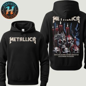Metallica Santa Clara Night 1 Exclusive Hoodie By Brandon Heart On June 20th M72 Santa Clara 2025 At Levi’s Stadium Hoodie T-Shirt