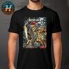 Metallica Tampa Florida Two Night Poster M72 Tampa By Andrew Cremeans At Raymond James Stadium On June 6 And 8 2025 Two Sided Print T-Shirt