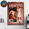 Noa Essengue Select By Chicago Bulls With The Round 1 Pick 12 In NBA Draft 2025 Home Decor Poster Canvas