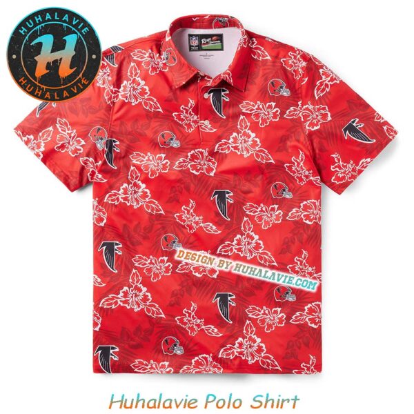 NFL Atlanta Falcons Throwback Collection 2025 Polo Shirt