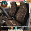Carolina Panthers NFL x Gucci Luxury Car Seat Covers