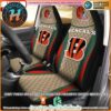 Cleveland Browns NFL x Louis Vuitton Luxury Car Seat Covers
