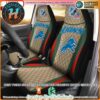 Green Bay Packers NFL x Gucci Luxury Car Seat Covers