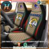 Los Angeles Rams NFL Louis Vuitton Luxury Car Seat Covers