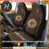 NFL Pittsburgh Steelers Gucci Luxury Car Seat Covers