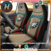 Philadelphia Eagles NFL Louis Vuitton Luxury Car Seat Covers