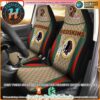 Washington Redskins NFL x Louis Vuitton Luxury Pattern Logo Car Seat Covers