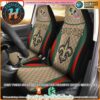 NFL New England Patriots Louis Vuitton Luxury Car Seat Covers