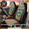 NFL New York Jets Louis Vuitton Luxury Car Seat Covers