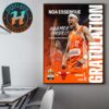 Tre Johnson Select By Washington Wizards With The Round 1 Pick 6 In 2025 NBA Draft Home Decor Poster Canvas