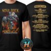 Nova Rock Festival Sword Skull Tee Full Line-Up In Nickelsdorf Austria At Pannonia Fields II On June 11-14 2025 White T-Shirt