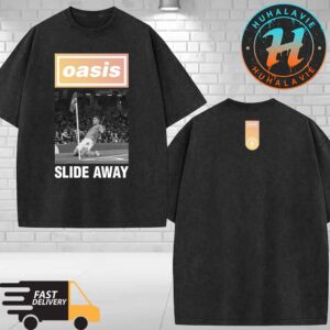 Oasis x Manchester City Slide Away Rodri Celebrate Washed T-Shirt