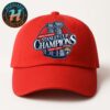 Florida Panthers Reigning Champs NHL Back-To-Back 2025 Stanley Cup Champions Red Classic Cap Snapback Hat