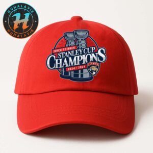 Official Florida Panthers Juvenile 2024-2025 Back-to-Back Stanley Cup Champions Classic Cap Snapback Hat