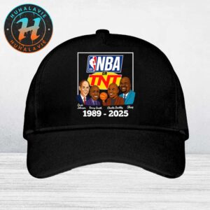 Official Inside NBA Basketball TV Show 1989 2025 Caricatures Cartoon Classic Cap Snapback Hat