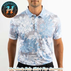 Official Tropical Mist Pattern Collection YATTA Golf Polo Shirt