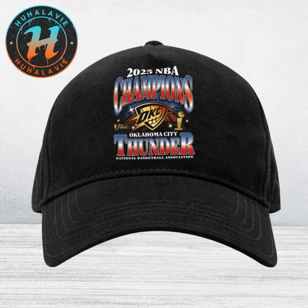 Oklahoma City Thunder Big And Tall Franklin Baller 2025 NBA Finals Champions Snapback Hat Classic Cap