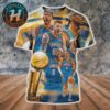 Oklahoma City Thunder Takes Home Its First-Ever NBA Championship 2024-25 NBA Champions All Over Print Shirt