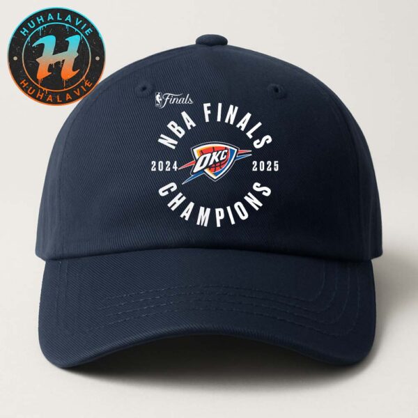 Oklahoma City Thunder Offensive Rebound 2025 NBA Finals Champions Classic Cap Snapback Hat