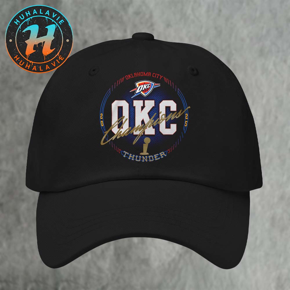 Oklahoma City Thunder Stadium Essentials All Access Urban 2025 NBA Finals Champions Classic Cap Snapback Hat Oklahoma City Thunder Stadium Essentials All Access Urban 2025 NBA Finals Champions Classic Cap Snapback Hat