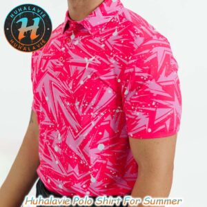 POW 2025 Pattern Collection YATTA Golf Polo Shirt