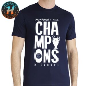PSG Champions d’Europe 2025 UEFA Champions League Final Classic T-Shirt