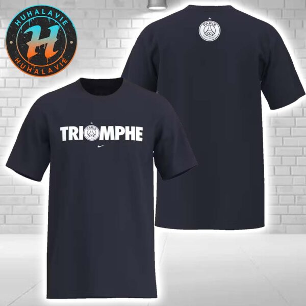 PSG Triomphe x Nike Champions 2025 UEFA Champions League Final Two Sided Print T-Shirt