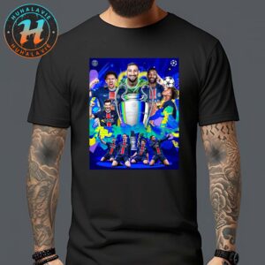 Paris Saint-Germain Named To Champions 2025 UEFA Champions League Final Classic T-Shirt