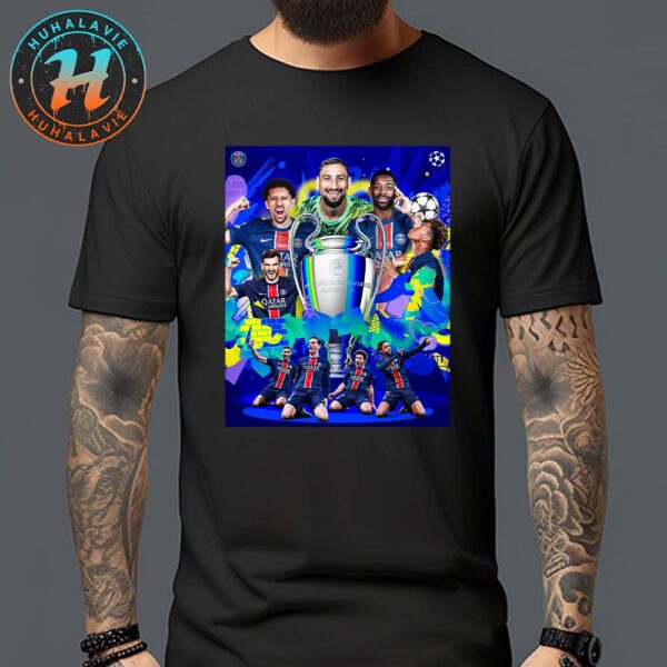 Paris Saint-Germain Named To Champions 2025 UEFA Champions League Final Classic T-Shirt