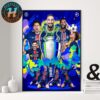 Congratulate Paris Saint-Germain On Winning The UEFA Champions League For The 2024–2025 Season Home Decor Poster Canvas