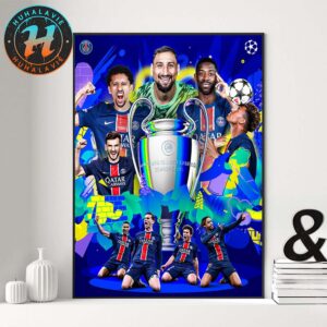 Paris Saint-Germain Named To Champions 2025 UEFA Champions League Final Home Decor Poster Canvas