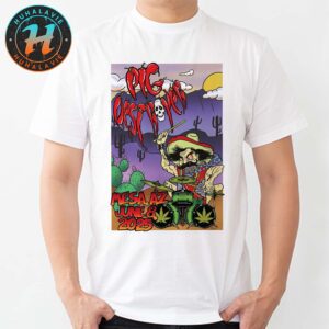 Pig Destroyer Mesa AZ Show Poster At The Nile On June 8 2025 Vintage T-Shirt