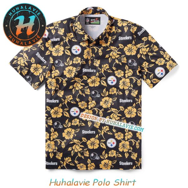 Pittsburgh Steelers NFL Pua Collection 2025 Polo Shirt