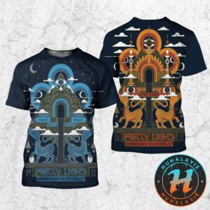 Pretty Lights Yahn Dawn Full Show Poster In Buena Vista CO At Meadow Creek On June 27 And 28 2025 All Over Print Shirt