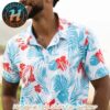 Red White And Beaches Golf Shirt For Men YATTA Polo Shirt