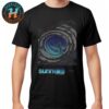 Turbonegro Hellfest Open Air Festival Concert Poster In Clisson France 2025 Art Freak City Unisex T-Shirt
