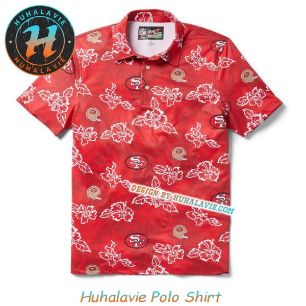 San Francisco 49ers Throwback NFL Collection 2025 Polo Shirt