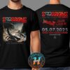 Guns N Roses Birmingham UK Tonight Poster At Villa Park On June 23 European And Middle Eastern Tour 2025 Two Sided Print T-Shirt