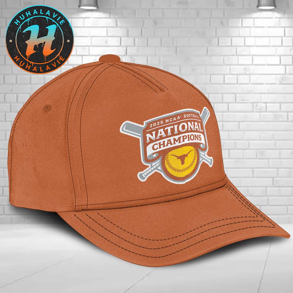 Texas Longhorns 2025 NCAA Softball Womens College World Series Champions Classic Cap Snapback Hat Texas Longhorns 2025 NCAA Softball Womens College World Series Champions Classic Cap Snapback Hat