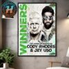 Seth Rollins Winner 2025 WWE Money In The Bank Home Decor Poster Canvas
