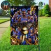 The Oklahoma City Thunder Are The 2024-25 NBA Champions House Decor Flag