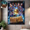 LSU Tigers Are National Champions 2025 NCAA Division I Baseball National Championship Poster Canvas