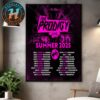 Jamey Johnson The Last Honky Tonk Tour 2025 Cities List Kicks Off In Wichita KS On June 4 Home Decor Poster Canvas