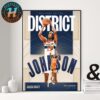 VJ Edgecombe Select By Philadelphia 76ers With The Round 1 Pick 3 In 2025 NBA Draft Home Decor Poster Canvas