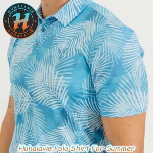 Tropical Chill Pattern YATTA Golf Summer 2025 Polo Shirt