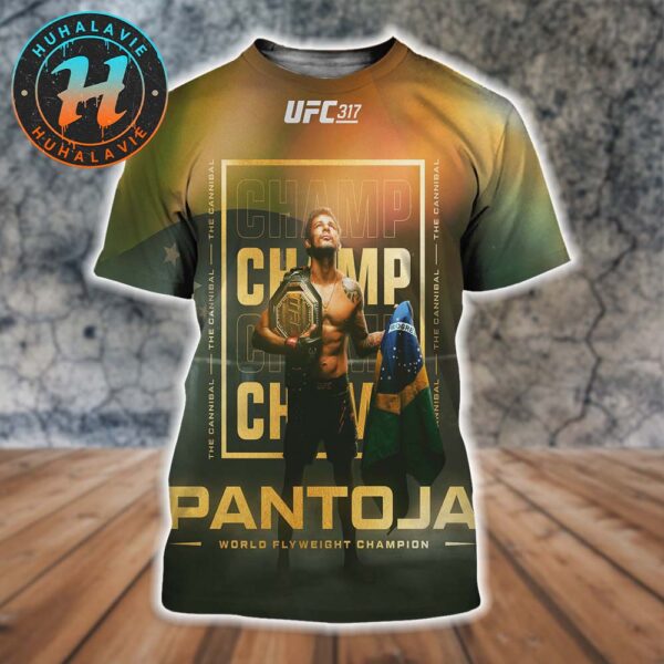 UFC 317 Alexandre Pantoja Defeats Kai Kara-France And Remain The World Flyweight Champion 2025 All Over Print Shirt