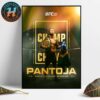 UFC 317 Ilia Topuria Defeats Charles Oliveira By KO Become The New World Lightweight Champion 2025 Home Decor Poster Canvas