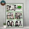 The American Nightmare Cody Rhodes And Jey USO Winner 2025 WWE Money In The Bank Home Decor Poster Canvas
